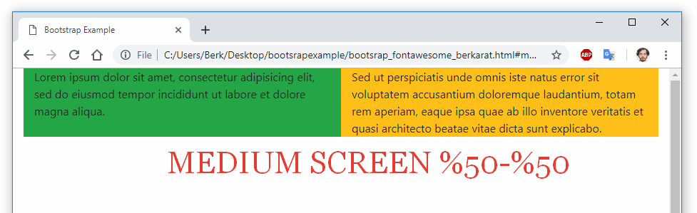 Bootstrap Example 1 - Bootstrap Nedir ? Nasıl Eklenir ? Uygulama Örnekleri