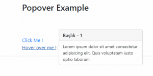 Bootstrap Example 3 - Bootstrap Nedir ? Nasıl Eklenir ? Uygulama Örnekleri