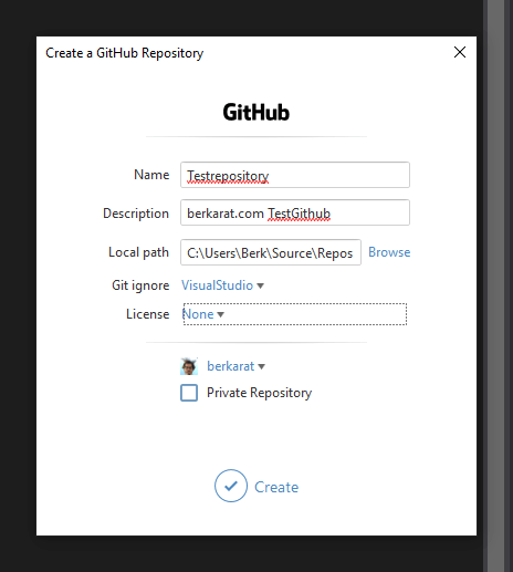 Github 11 - Visual Studio Github Publish İşlemi - Resimli Anlatım