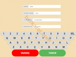Virtualkeyboard - Jquery  Virtual Keyboard Kullanımı