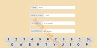 Virtualkeyboard - Jquery  Virtual Keyboard Kullanımı